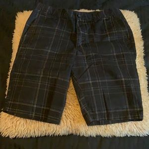 Men’s shorts. Black with mild strips